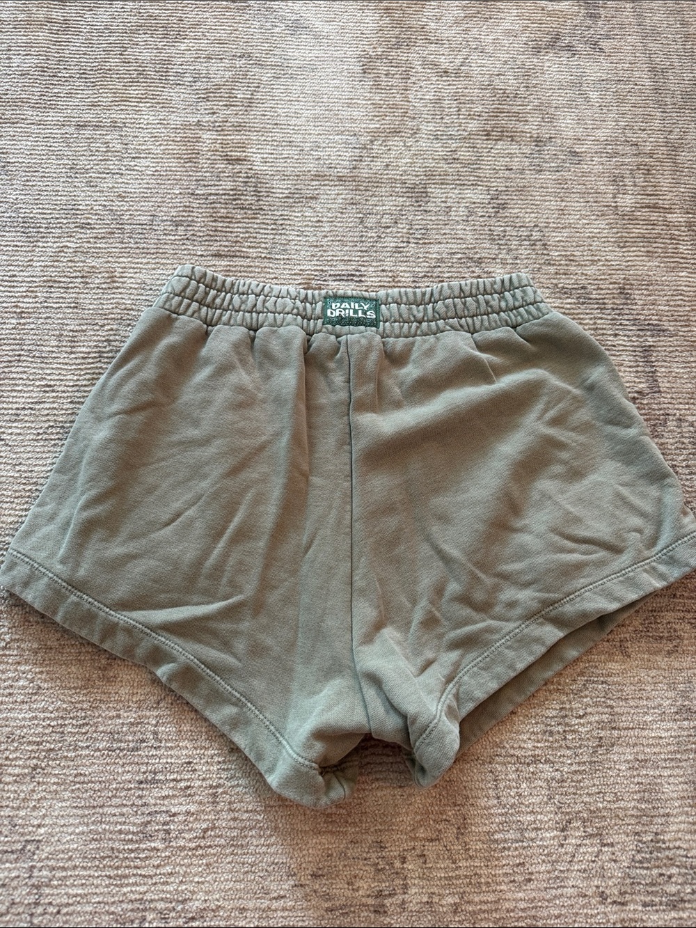 DAILY DRILLS SUNBLEACHED SUPER SHORTS | BANDANA PATCH - ATX POP UP EXCLUSIVE